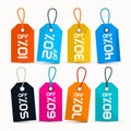 Paper Discountf Labels - Tags with String