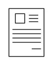 Paper document file web icon vector symbol icon design. Royalty Free Stock Photo