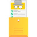 Paper document folder research report vector icon Royalty Free Stock Photo