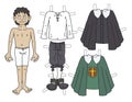 The paper doll funny historical nobleman