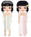 Paper Dolls In Formal Wedding