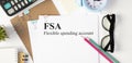 Paper with Flexible Spending Account FSA