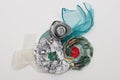 Paper Flower and Ribbon Literary Corsage