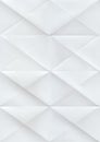 Paper folded in rhombuses, seamless pattern Royalty Free Stock Photo