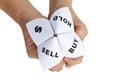 Paper Fortune Teller Royalty Free Stock Photo