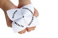 Paper Fortune Teller Royalty Free Stock Photo