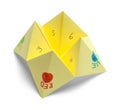 Paper Fortune Teller Royalty Free Stock Photo