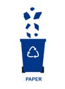 Paper garbage sorting