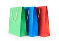 Paper gift bags. Color.