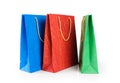 Paper gift bags. Color.