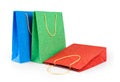 Paper gift bags. Color.