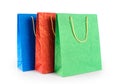 Paper gift bags. Color.