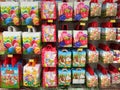 Paper gift bags with patterns for Easter holidays