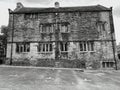 Early stone building, The Paper Hall, built around 1643 in, Bradford, Yorkshire, UK Royalty Free Stock Photo