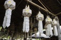 Paper handmade lantern hanging mobile