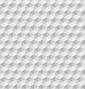 Paper hexagonal pyramids. Seamless vector pattern background. 3D relief Royalty Free Stock Photo