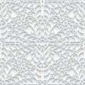 Paper lace texture, seamless pattern Royalty Free Stock Photo