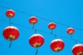 Paper Lanterns Royalty Free Stock Photo