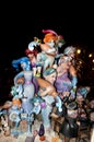 Paper mache figures, Valencia, Fallas