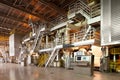 Paper mill plant Royalty Free Stock Photo