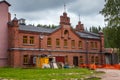 Paper Mill museum Werla (Verla) at reconstruction. Finland