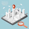 Paper mobile city navigation application software