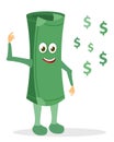 Paper money character