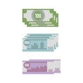 Paper money vector illustration.