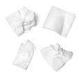 Paper napkin isolated Royalty Free Stock Photo