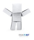 Paper origami robot