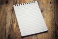 Paper page notebook Royalty Free Stock Photo