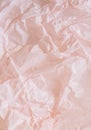 Paper pink rumpled background texture lines light Royalty Free Stock Photo