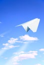 Paper plane Royalty Free Stock Photo