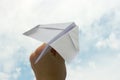 Paper plane Royalty Free Stock Photo