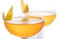 Paper plane cocktail Royalty Free Stock Photo
