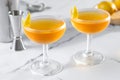Paper plane cocktail Royalty Free Stock Photo