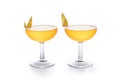 Paper plane cocktail Royalty Free Stock Photo