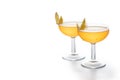 Paper plane cocktail Royalty Free Stock Photo