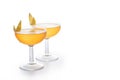 Paper plane cocktail Royalty Free Stock Photo