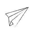 Paper plane draw