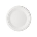 Paper Plate isolated Royalty Free Stock Photo
