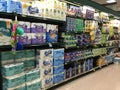 Paper Products aisle of a grocery store