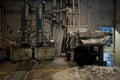 Paper and pulp mill plant - Pulping area Royalty Free Stock Photo