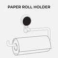 Paper Roll Holder Vector Illustration Hand Drawn