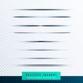 Paper shadows collection vector background