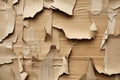Paper Sheet Texture on a Cardboard Background Royalty Free Stock Photo