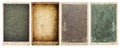 Paper sheets photo frames edges isolated white background Royalty Free Stock Photo