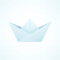 Paper Ship Origami Royalty Free Stock Photo