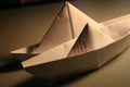 Paper ships Royalty Free Stock Photo