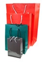 Paper shopping bags Royalty Free Stock Photo